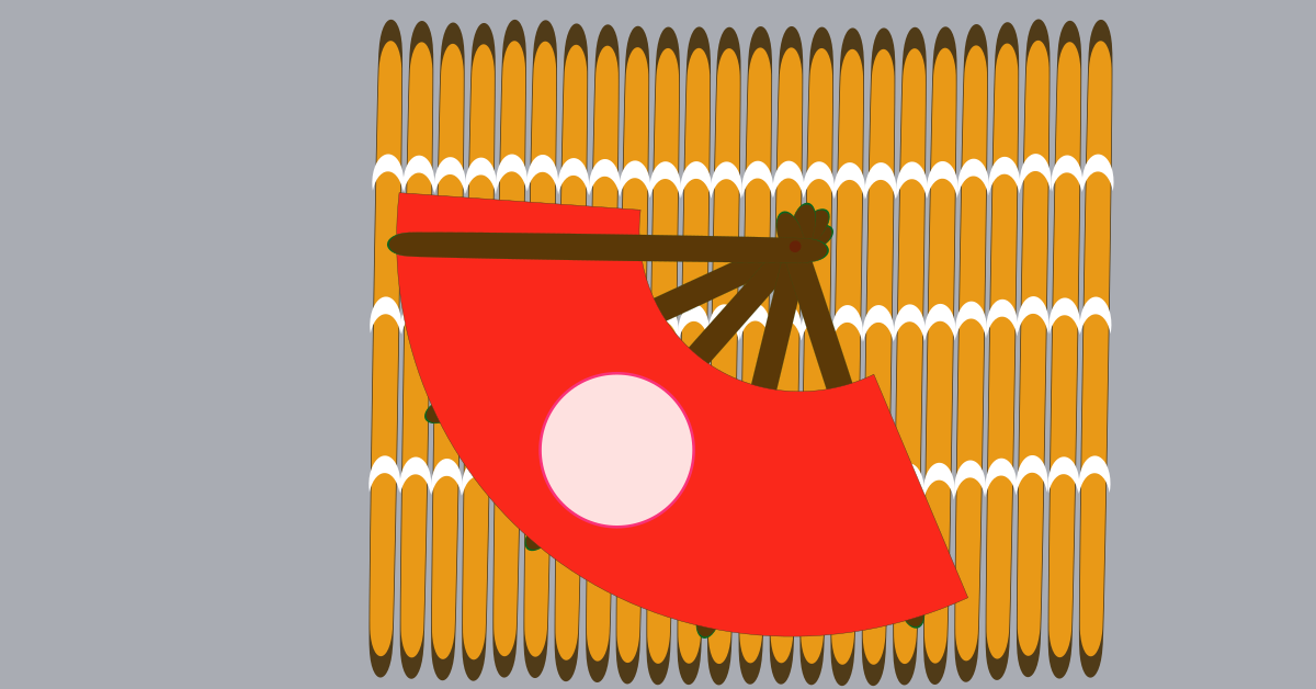 Surprising similarities of Sensu and Makisu Traditional Japanese tools